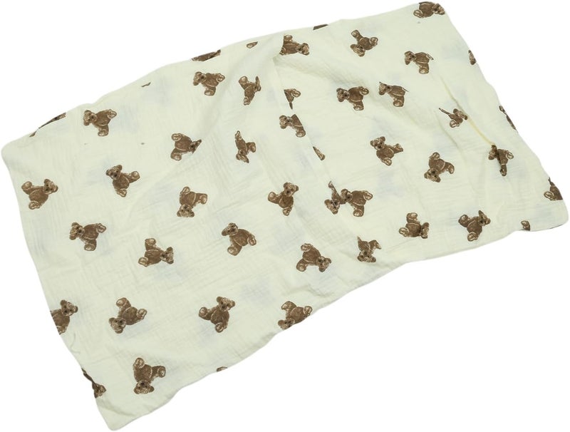 Safe & Gentle Crib Sheet Newborns Comfortable Cotton Prams Lightweight Strollers Soft Breathable Cotton Sheet Comfortable Crib Sheet Multiple Sheet Pram Fitted Sheet Comfortable - Image 3