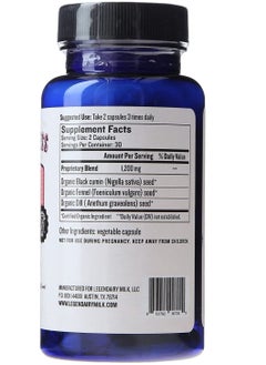 LEGENDAIRY Milk Legendairy Milk, Pump Princess, 60 Vegetarian Capsules  - Image 3