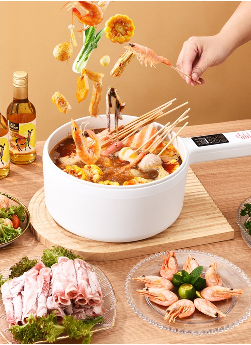 Sharpdo - Multifunctional Household Small Power Electric Cooking Pot 20CM - Image 1