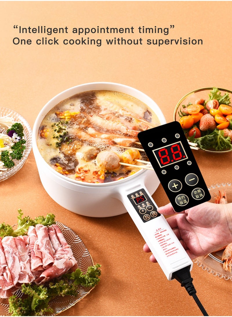 Sharpdo - Multifunctional Household Small Power Electric Cooking Pot 20CM - Image 1