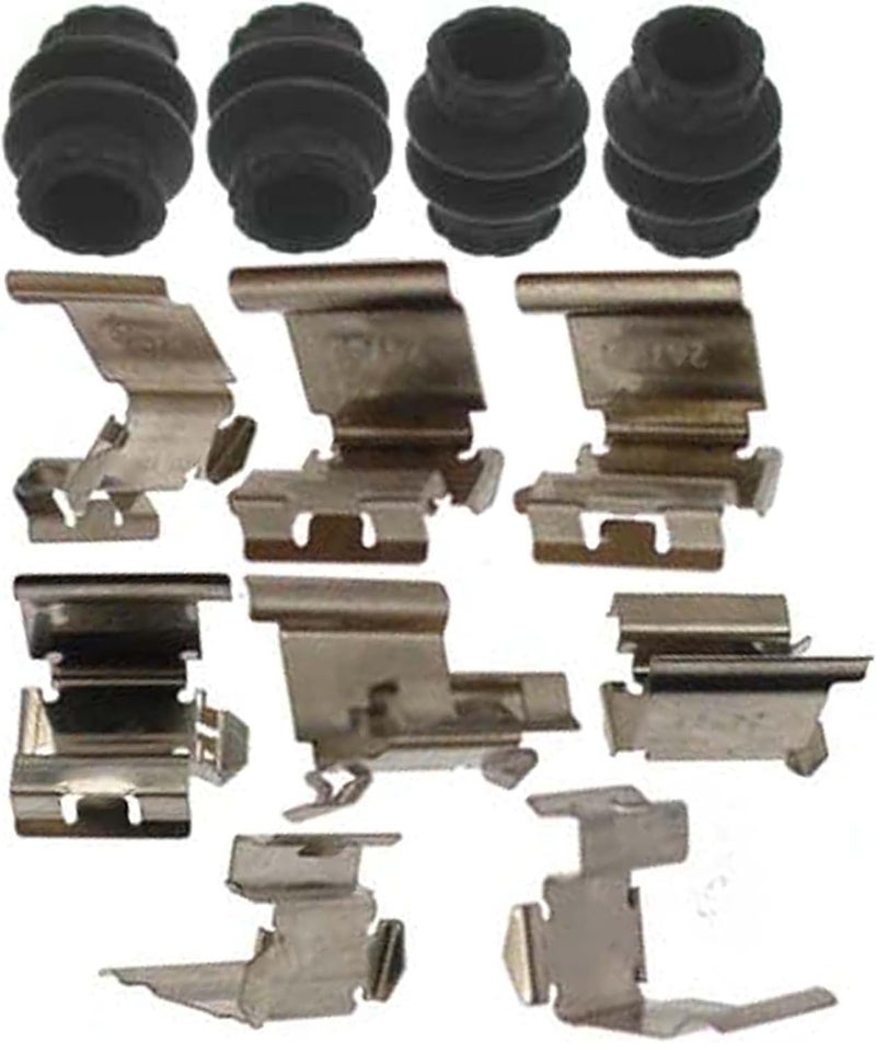 18K2481 Professional Rear Disc Brake Caliper Hardware Kit with Clips and Seals