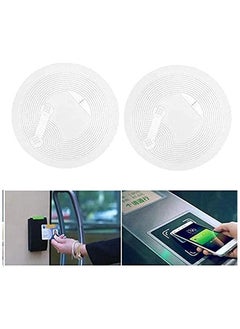 Excefore 50pcs x NTaG213 NFC Tags & Stickers compatible with NFC-enabled smartphones and devices  - Image 2