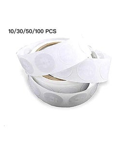 Excefore 50pcs x NTaG213 NFC Tags & Stickers compatible with NFC-enabled smartphones and devices  - Image 1
