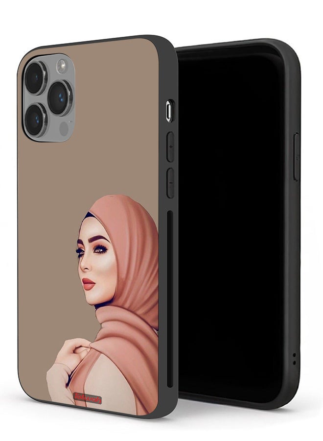 Tolwak Apple iPhone 14 Pro Max Protective Case Beautiful Hijab Girl - Image 1