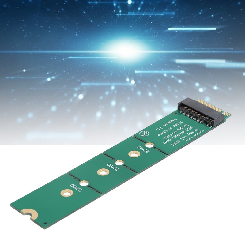 M.2 Adapter 1-Notch High-Quality PCB - Multi-Functional Protect & Testing Card Ngff Ssd Conversion For M Key Pcie Protocol Ssd Installation & Format Conversion - Image 4