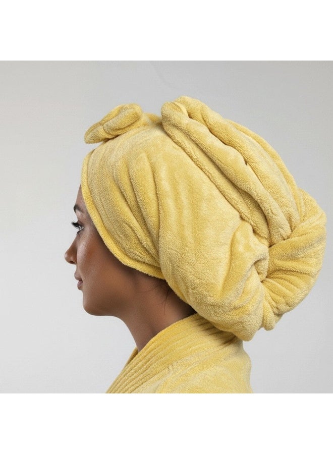 Relef Quick Dry Hair Towel 25×75 cm Ultra Absorbent Hair Wrap - Image 1