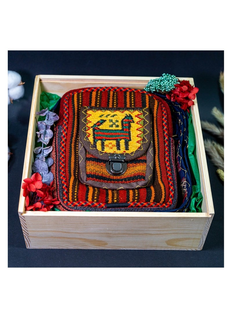 Sofia Nature Stylish Balochi Hand Embroidery Bag - Unique Shoulder Purse - White Handmade Women's Bag with Large Capacity and Casual Charm - Image 4