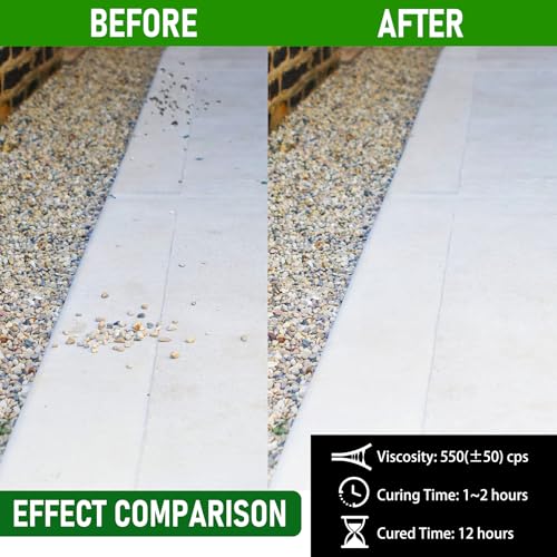 YumCraft Mulch Glue - 64oz Mulch Adhesive Pea Gravel Binder for Landscaping, Garden - Concentrate Landscape Rock Glue Mulch Stabilizer, Last up to 2 Years, Gravel Glue & Lock for Bonding Bark, Sand - Image 5