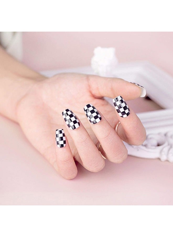 RARJSM 15ML Black White Gel Nail Polish Kit White Black Nail Polish Soak Off Led Lamp Cured Nail Art Vanish Starter Manicure Salon DIY at Home - Image 2