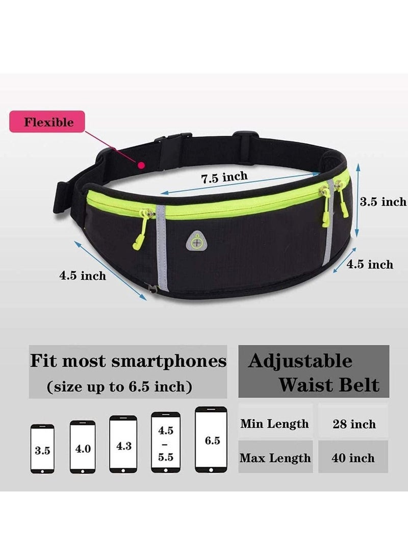 Y&D - Waist Bag for Running Lightweight Belt Adjustable Pack with Elastic Strap Pouch Phone Holder Accessories iPhone - Image 1