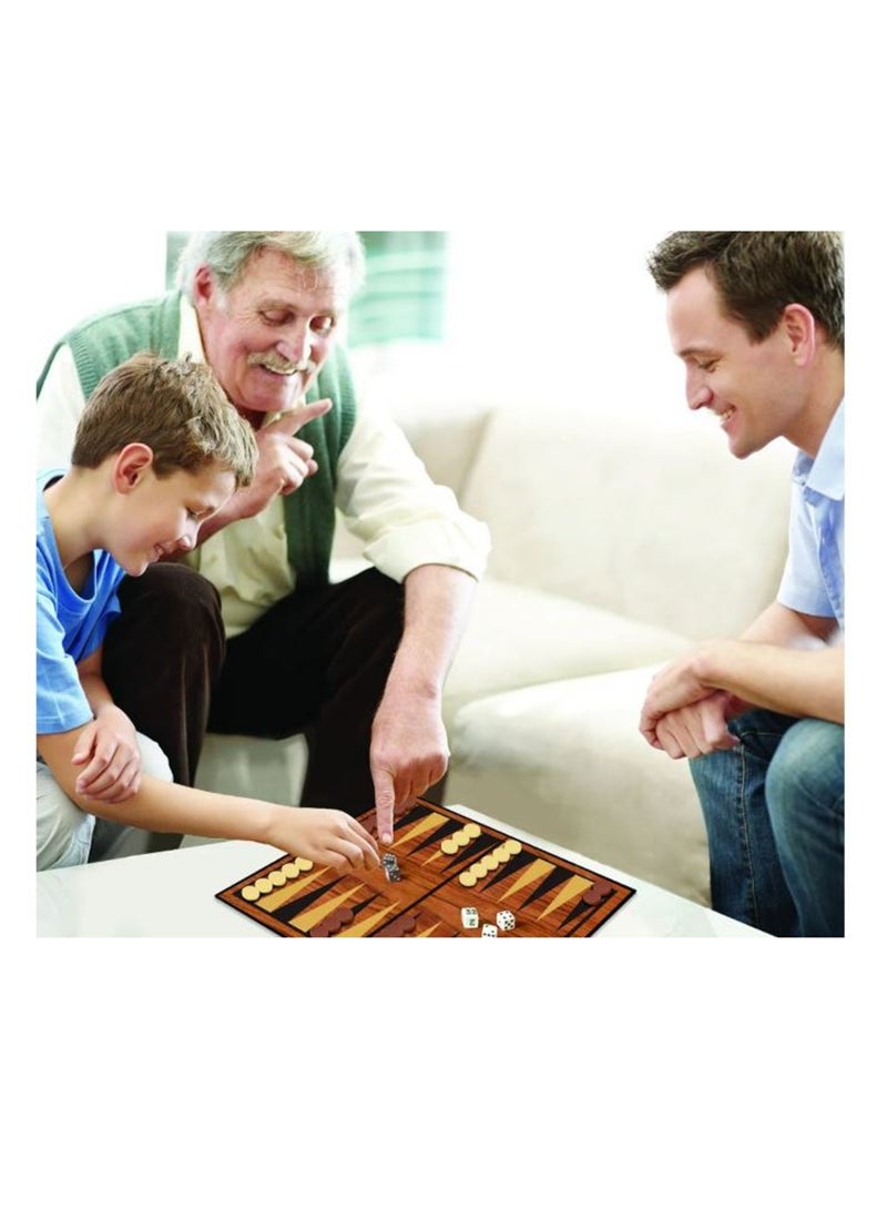 Ambassador Classic Games - Backgammon - Image 2