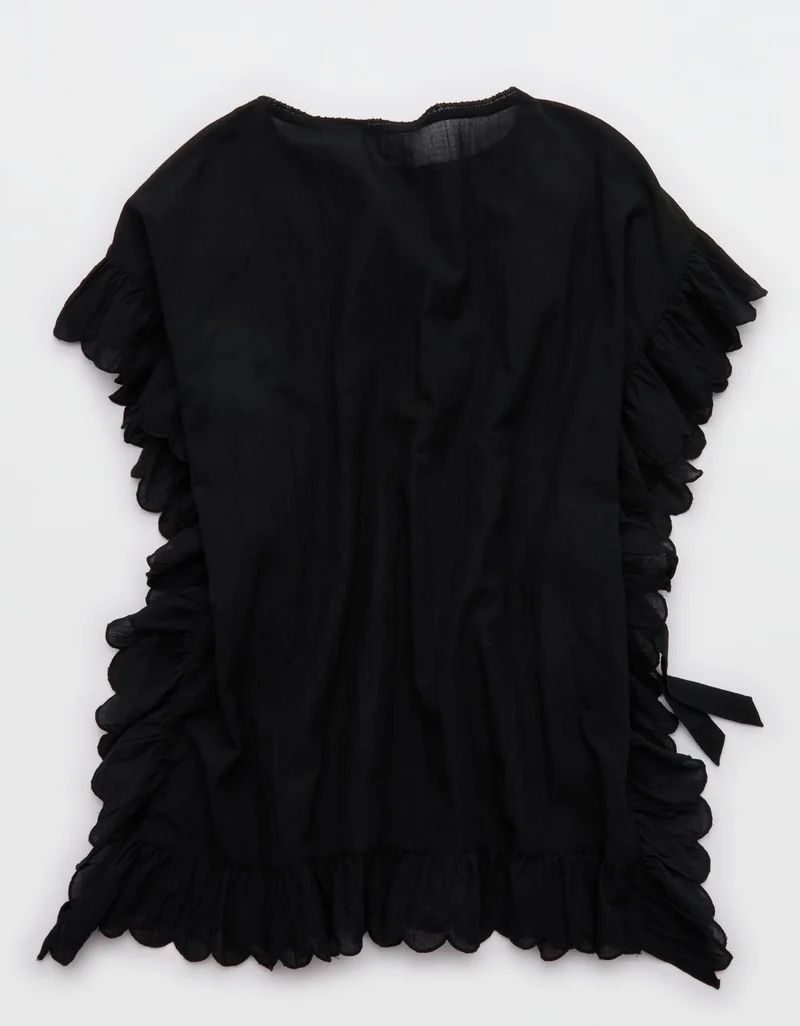 آري من امريكان ايجل بلوفر مطرّز بحواف متموجة من تشكيلة آري