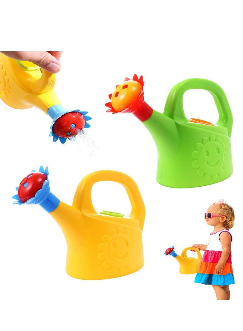 كيلا علبة سقي دجاج، ألعاب بلاستيكية للحديقة المنزلية والشاطئ للأطفال، قطعتان (لون عشوائي) - Image 1