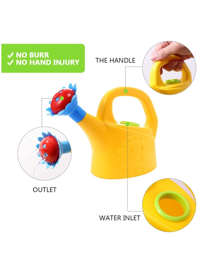 كيلا علبة سقي دجاج، ألعاب بلاستيكية للحديقة المنزلية والشاطئ للأطفال، قطعتان (لون عشوائي) - Image 3