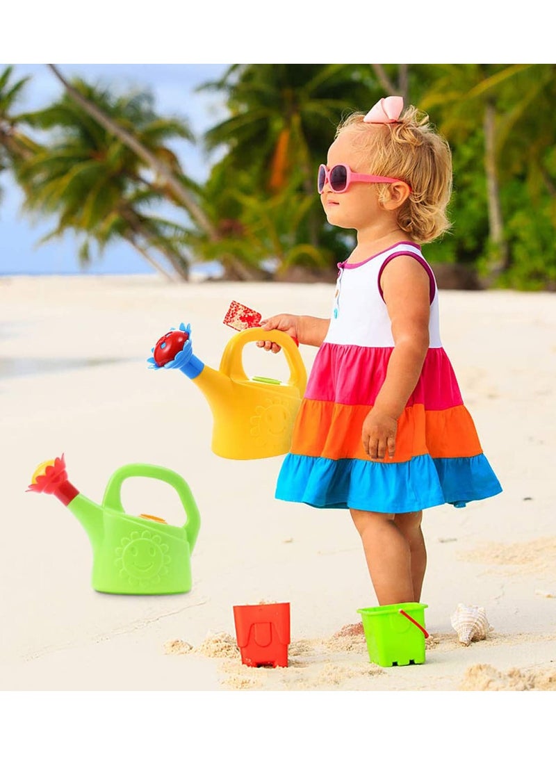 كيلا علبة سقي دجاج، ألعاب بلاستيكية للحديقة المنزلية والشاطئ للأطفال، قطعتان (لون عشوائي) - Image 4