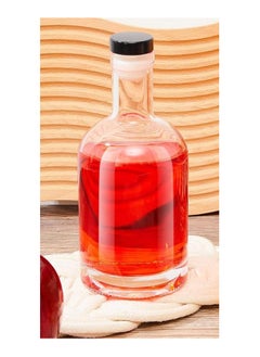 FUFU 2Pcs 16oz Heavy Base Glass  Bottles Milk, Juice,Yogurt, Smoothies, Honey, Tomato Sauce, Jam, Syrup  - Image 4
