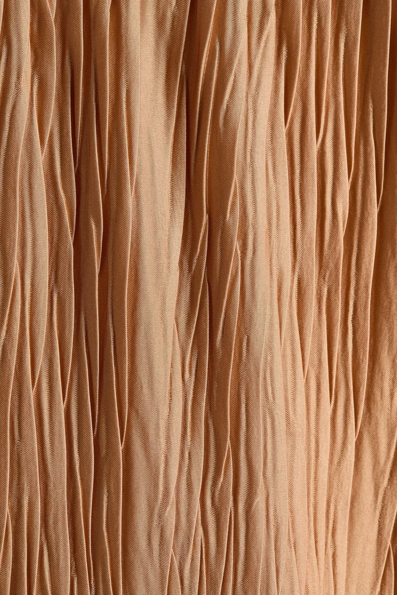 اتش اند ام فستان مجعّد بدون أكمام