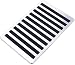 Takelablaze Stainless Steel Plate Carpet Mat Universal Driver Auto Interior Floor Mat Patch Foot Heel Pedal Foot Rest Pedal Pad for Car Vehicles Trucks - Image 2