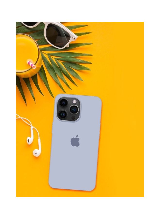 NIBEMINENT Apple iPhone 14 Pro Max Case Silicone Cover Liquid Gel Soft Ultra Slim Shockproof Back Full Body Protection 6.7 Inch Lilac - Image 5