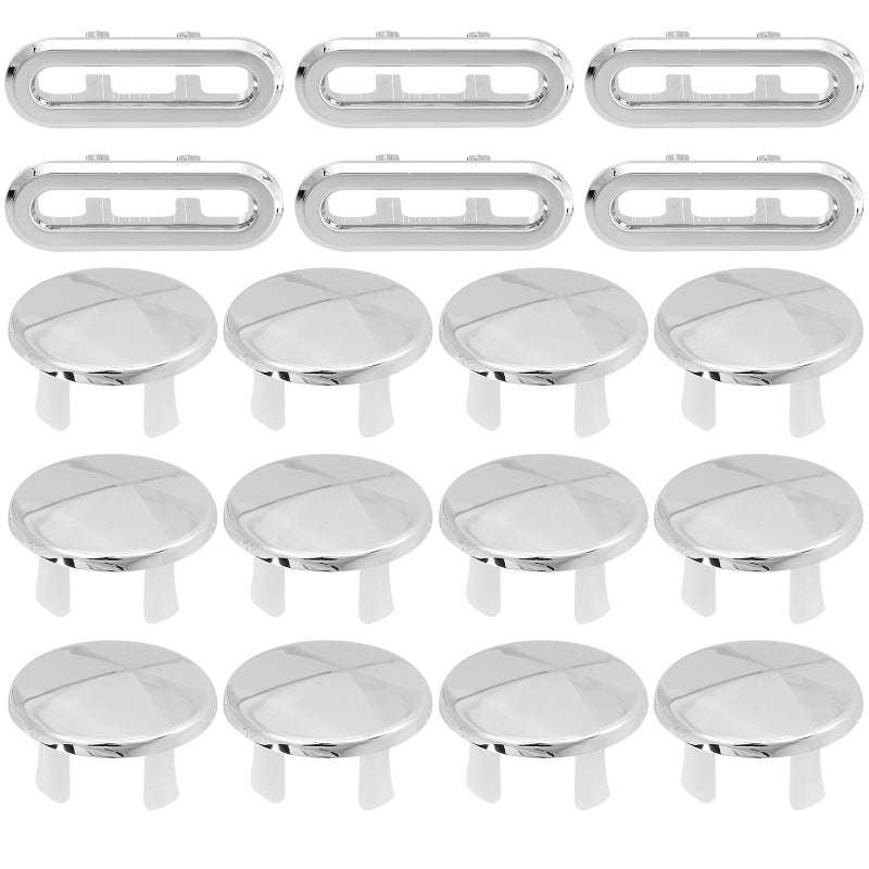 🚽 أغطية حماية فيضان حوض الحمام خواتم بديلة طويلة الأمد سهلة التركيب - Image 1