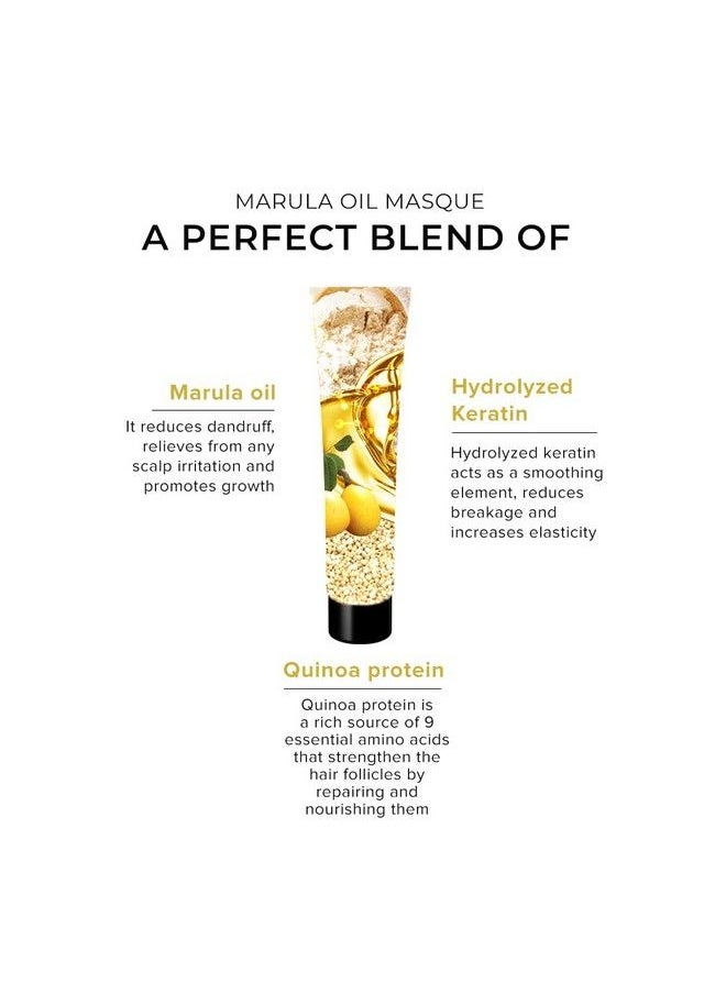 De Fabulous - Marula Oil Masque 75Ml ;All Hair Types ; Scalp Health ; Sulphate Free - Image 1