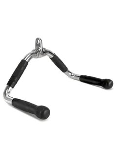 Multi Exercise Bar Cable Attachment | Lat pull-down Bar Cable Machine Attachments Tricep Press Down Bar | Revolving Straight Curl Pulldown Bar with Rotating & Rubber Handle Grips - pzsku/Z420212FFA484C28F73FCZ/45/_/1740470072/2b8df95d-c805-4a15-a356-7c9821571c9f