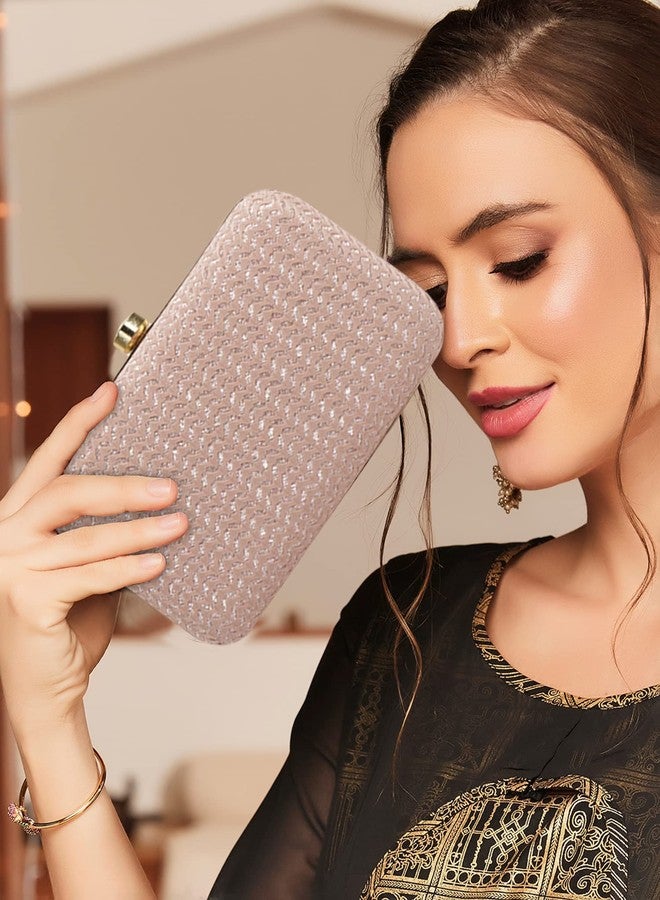 حقيبة كروسبودي أنيقة وفاخرة من نورف، بتصميم فاخر، مناسبة لحفلات الزفاف، مزينة بسلسلة ذهبية أنيقة وعصرية، للنساء والفتيات - Image 3