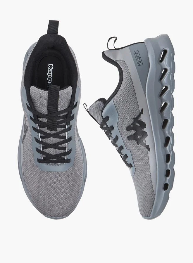 Men Logo Print Lace-Up Sports Shoes