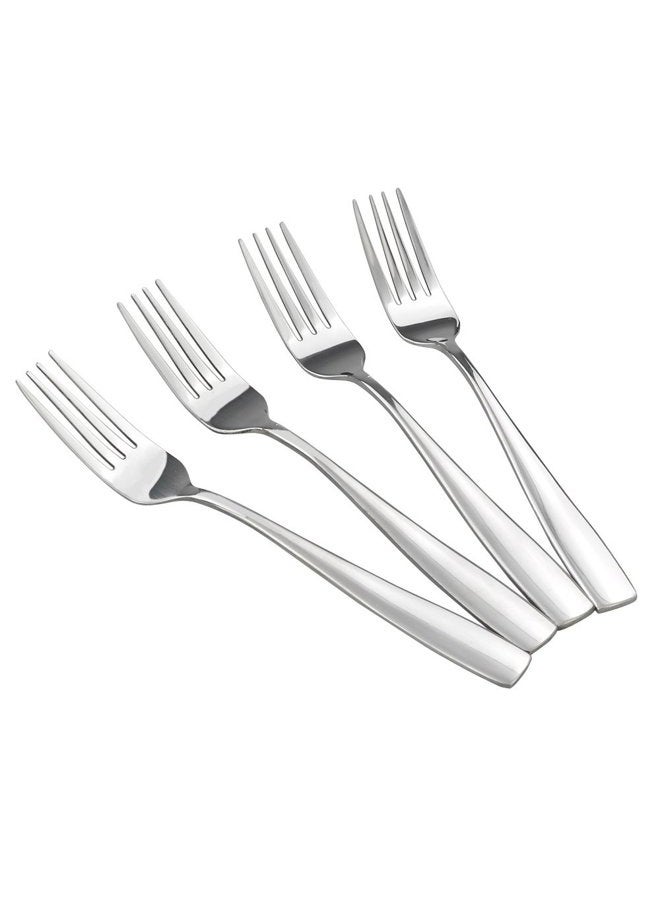 HOMMP 16-Piece Stainless Steel Salad Forks, Dessert Forks - Image 1