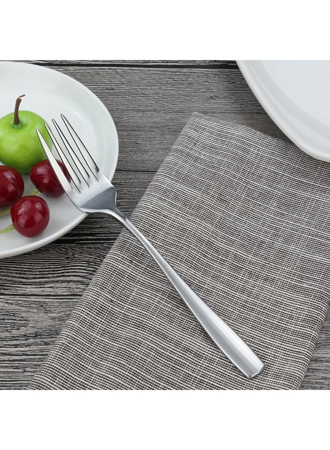 HOMMP 16-Piece Stainless Steel Salad Forks, Dessert Forks - Image 5