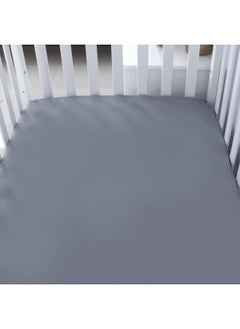 Biloban Biloban Crib Fitted Sheets for Standard Crib Mattress, 2 Pack Ultra Soft Baby Sheets for Crib, Machine Washable, Microfiber, Grey  - Image 2
