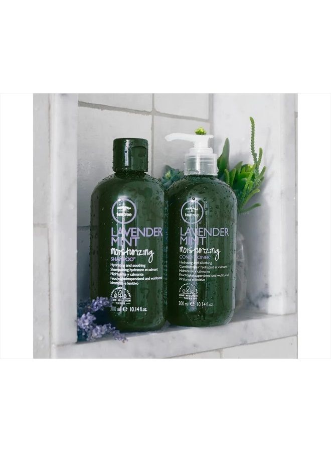 Tea Tree Lavender Mint Moisturizing Shampoo, Hydrates + Soothes, For Coarse + Dry Hair, 10.14 fl. oz. - Image 3