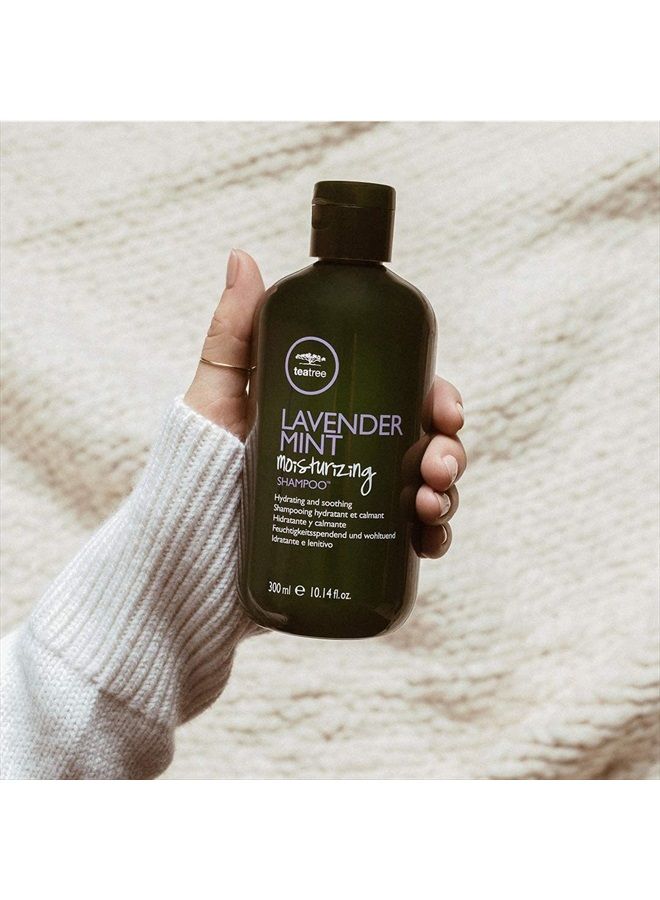 Tea Tree Lavender Mint Moisturizing Shampoo, Hydrates + Soothes, For Coarse + Dry Hair, 10.14 fl. oz. - Image 2