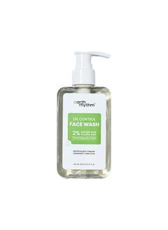 Earth Rhythm 2% Salicylic Acid Face Wash For Oily And Acne Prone Skin Anti Acne Face Cleanser Men & Women 150Ml  - Image 1