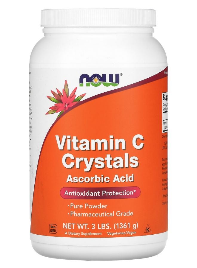 now Vitamin C Crystals 3 lbs (1361 g)