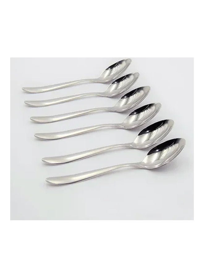 Arabest 24-Piece Stainless Steel Cutlery Set Silver 32 X 26 X 5cm - Image 4