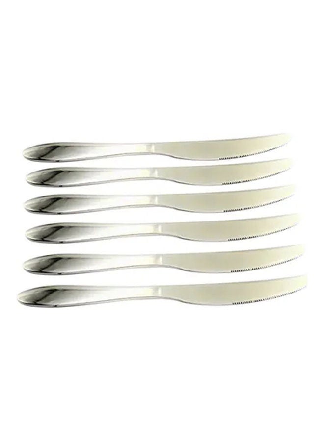 Arabest 24-Piece Stainless Steel Cutlery Set Silver 32 X 26 X 5cm - Image 2