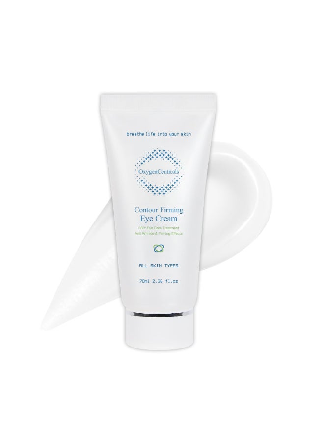 OxygenCeuticals Contour Firming Eye Cream Hydrating Firming Eye Cream for Puffiness Dark Circles Fine Lines Wrinkles Korean Skincare for Delicate Eye Area 236 fl oz 70ml - Image 2