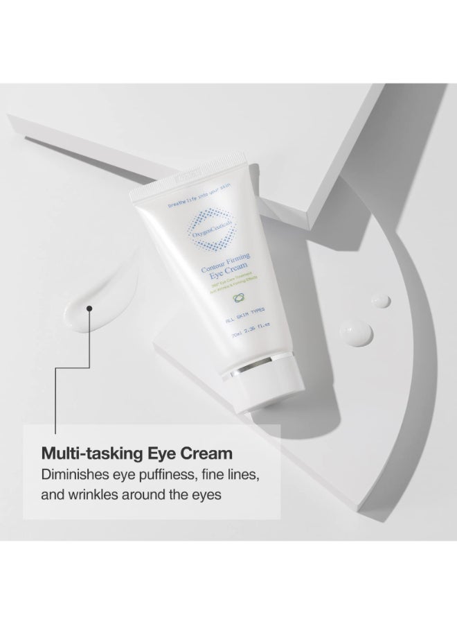 OxygenCeuticals Contour Firming Eye Cream Hydrating Firming Eye Cream for Puffiness Dark Circles Fine Lines Wrinkles Korean Skincare for Delicate Eye Area 236 fl oz 70ml - Image 4