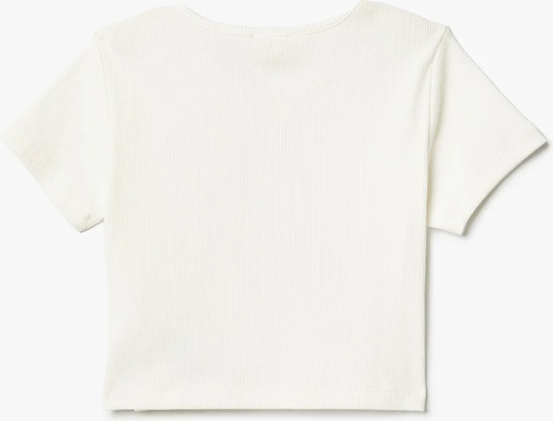 كوتون T-Shirt Duck Printed Short Sleeve Crew Neck Cotton