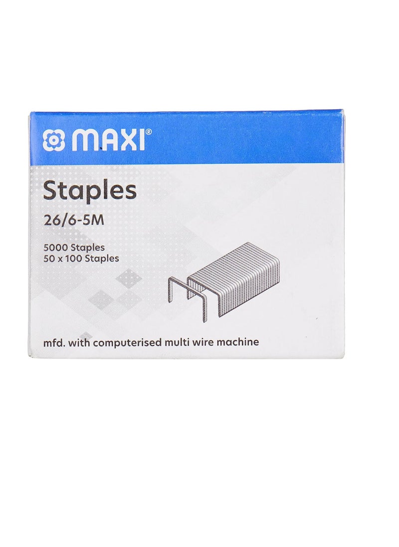 MAXI 26/6 STAPLE PINS PACK OF 5000PCS - pzsku/Z4202D0B54C2410CB8D6DZ/45/_/1695639821/d0bed4fe-25b9-4027-9d8a-056a579a06b2