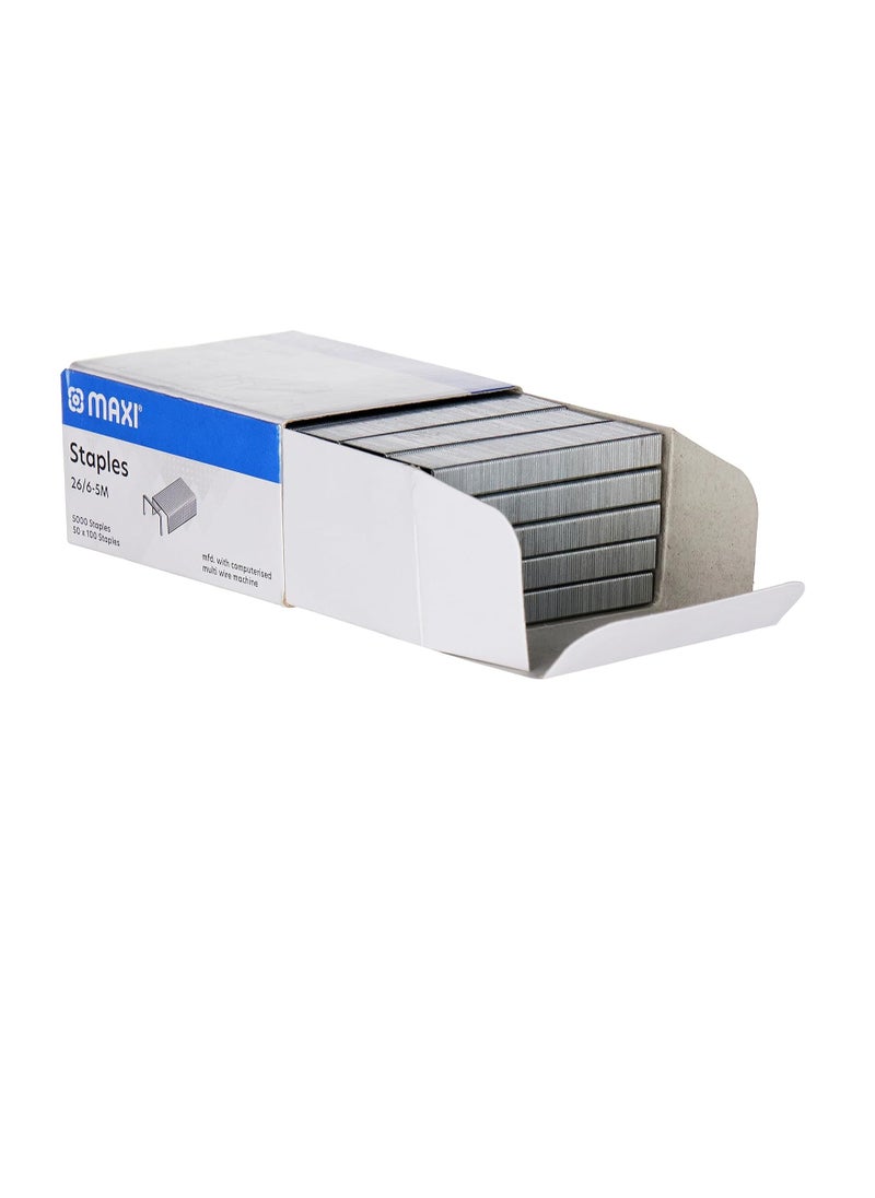 Maxi - MAXI 26/6 STAPLE PINS PACK OF 5000PCS - Image 1