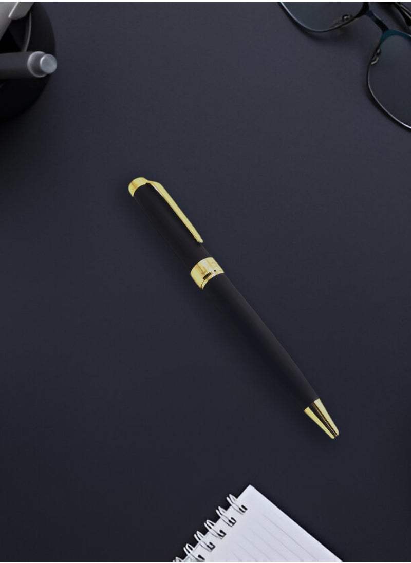 The black teal pen features a unique and elegant gold color, making a creative and beautiful-looking statement. - pzsku/Z4202DA172473F6CAAA77Z/45/_/1712143757/cea8b821-c7f9-4225-95c5-8062ecdf37c5