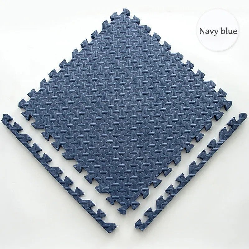 Bluejw بلاط لياقة بدنية من رغوة إيفا بنمط T، 30*30 سم (11.8 × 11.8 إنش) - Image 1
