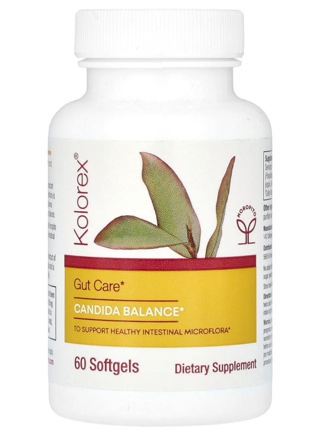 Gut Care Candida Balance 60 Softgels