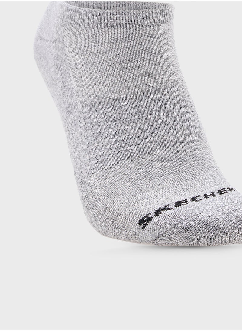 SKECHERS 3 Pack No Show Socks  - Image 5