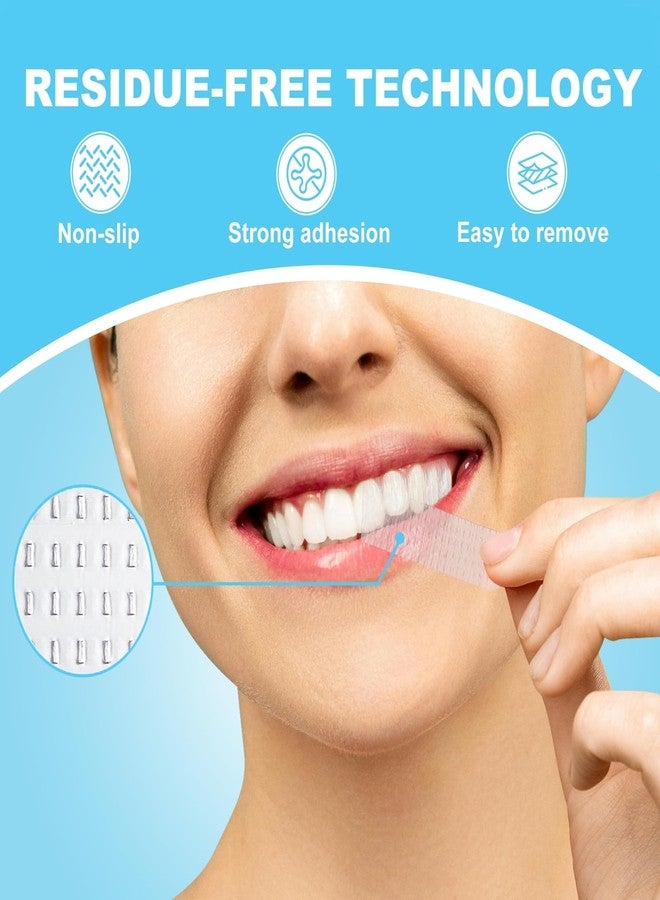 KEIDOC Teeth Whitening Strips - 14 Treatments Enamel-Safe Natural Coconut White Strips for Teeth Whitening, Non-Sensitive, Mint, 28 Strips Dry Strip - Image 5