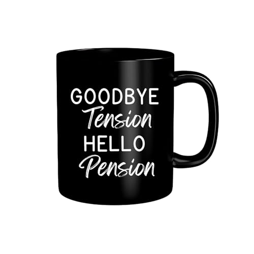 Northland Hello Pension Retirement Coffee Mug- Best Retirement Gift for Colleague, Co-Worker, Boss, Teacher, Freind, Father, Mother, Uncle, Grandpa, Retirement Gifts Women Retirement Gifts for Men - Image 1