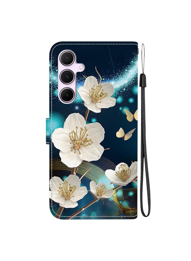 erorex Case For Samsung Galaxy A55 5G Crystal Texture Colored Drawing Leather Phone Case - Image 3