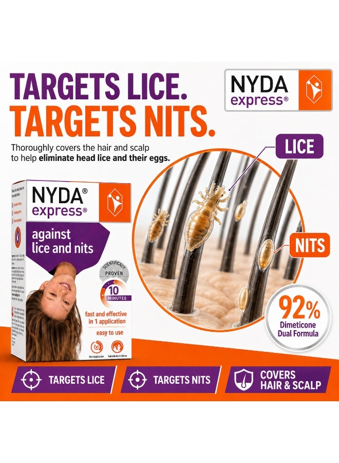 Nyda Express Anti Lice Spray 50ml - Image 4
